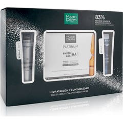 Martiderm Pack Platinum Photo Age HA+ 30 Ampoules + Platinum Eye Correct 2x10ml