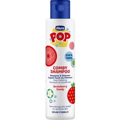 Chicco Pop Comby Shampooing & Après-Shampooing Fraise 250 ml
