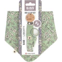 BIBS Set d'Attaches-Bavoir Capel Sage 1 Unité