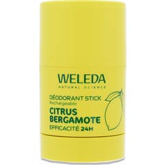 Weleda Déodorant Stick Rechargeable Agrumes Bergamote 50 g