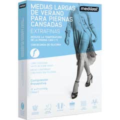 Medilast Chaussette Longues A-F Compression Légère TM Beige 1ut