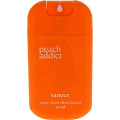 Saneez Spray Désinfectant Main Peach Addict 30 ml