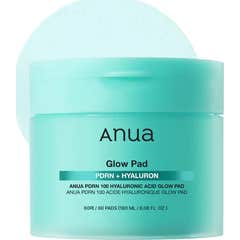 Anua PDRN 100 Hyaluronic Acid Glow Pad 60 pcs