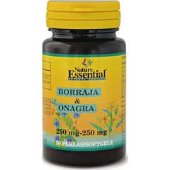 Nature Essential Bourrache + Onagre 500mg 50 perles