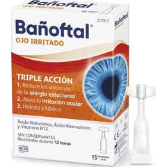 Reva Bañoftal Œil irrité 15 unidoses 0,5 ml