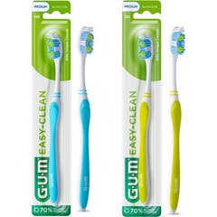 GUM Easy Clean Brosse à Dents 1 Unité