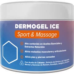 QKnatur Dermogel Ice Sport & Massage Huile de Chanvre 300ml