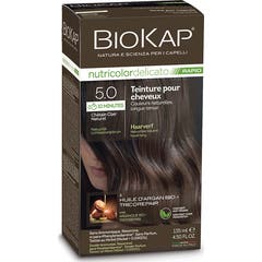 Biokap Teinture Delicato Rapid 5.0 Brun Clair Naturel 135ml