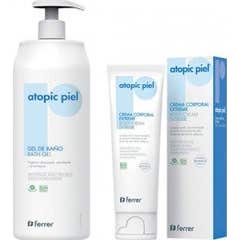 Atopic Leather Bath Gel Pack 750ml + Extreme Body Cream 50ml