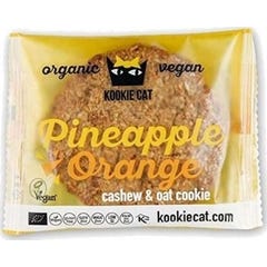 Kookie Cat Galleta con Piña & Naranja Bio 50g