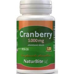 Naturbite Cranberry Canneberge Rouge 5000mg 120comp