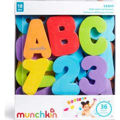 Munchkin Jouet Bain Lettres et Chiffres +18M 1ut