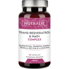 Nutralie Trans Resveratrol y NAD+ 60caps
