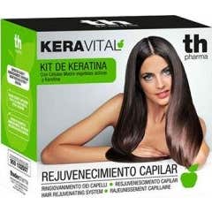 Th-keravital Hair Straightening Kit + Maintenance Pack