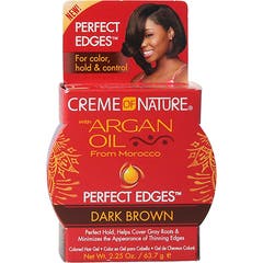 Creme Of Nature Perfect Edges Gel Argan Châtain Foncé 63,7g