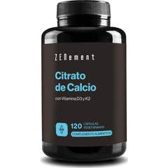 Zenement Citrato Calcio Vitamina D3 y K2 120vcaps