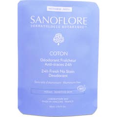 Sanoflore Recharge Déodorant 24H Coton 50 ml