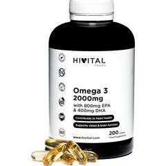 Aliments vitaux Omega 3 2000mg 200Caps