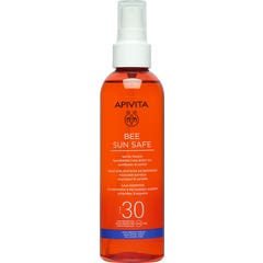 Apivita Bee Sun Safe Huile Corps Bronzage SPF30 200 ml