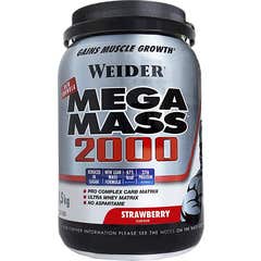 Weider Mega Mass 2000 Fraise 15000g