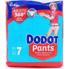 Dodot Pantalon de Couches pour Bébés 7 +17kg 23uts