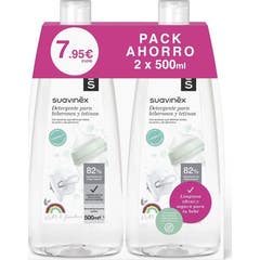 Nettoyant pour bouteilles Suavinex Duplo