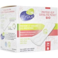 Unyque Protge Slip Extra Fin Pocket Bio Boite De 24