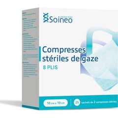 Soineo Compresses Steriles Gaze 10X10Cm 25uts