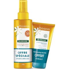 Klorane Spray Solaire Sublime SPF50 200ml + Shampoing Douche 75ml