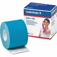 Leucotape K 5mx5cm bleu clair