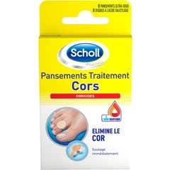 Scholl Apósitos Tratamiento Cors Coricida 8uds