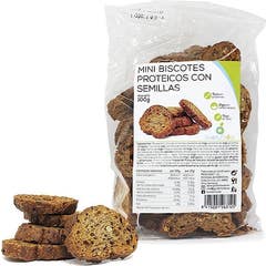 GoodyFoods Mini Biscotti Protéiné avec Graines 100g