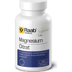 Raab Vitalfood Citrate de Magnésium 75caps