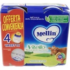 Mellin Omog Veau 4X80G