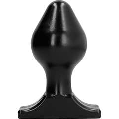 All Black Anal Plug 16x8cm 1pc