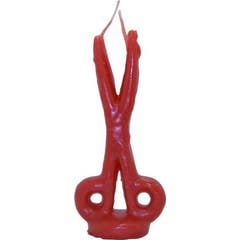 Aromasenses Vela Forma Tijera Roja 1ud