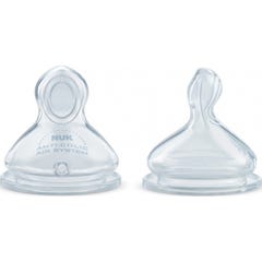 Nuk Nature Sense Tétines de Silicone L 2 Unités