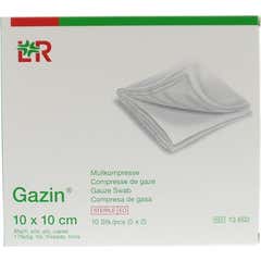 Lohmann Mousseline Stèrile 10X10Cm 10Sach
