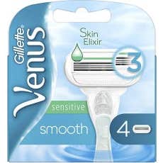 Venus Sensitive Smooth For Women Recharge 4pcs