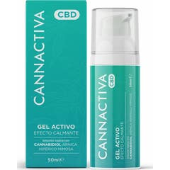 Cannactiva CBD Gel Actif Effet Calmant 50ml