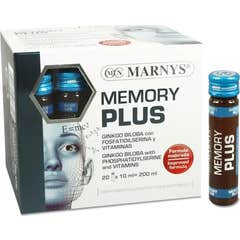 Marnys Memory Plus Vials 20x10ml Marnys Memory Plus Vials 20x10ml