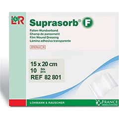 Suprasorb F Pansements Adhésif Stérile 15x20cm 10uts