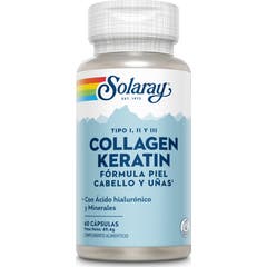 Solaray Collagen Keratin 60 capsules