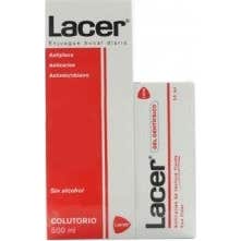 Lacer rince-bouche 500ml+Gel dentifrice Lacer 35ml