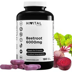 HIVITAL Remolacha 6000 mg 180 cáps