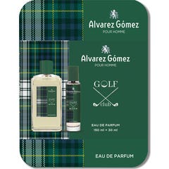 Alvarez Gomez Homme Golf Club Boîte Set Eau de Parfum 150 ml + 30 ml
