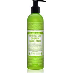 Dr. Bronner's Leite Corporal Patchouli & Lime 240ml