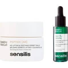Sensilis Coffret Peptide AR Baume 50 ml + Prep4 Drops Sérum 14 ml