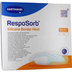 Hartmann RespoSorb Silicone Border Heel 25 x 25 cm 10 uds