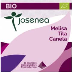 Josenea melissa tilleul bio tilleul cannelle boîte à cannelle 15 pyramides